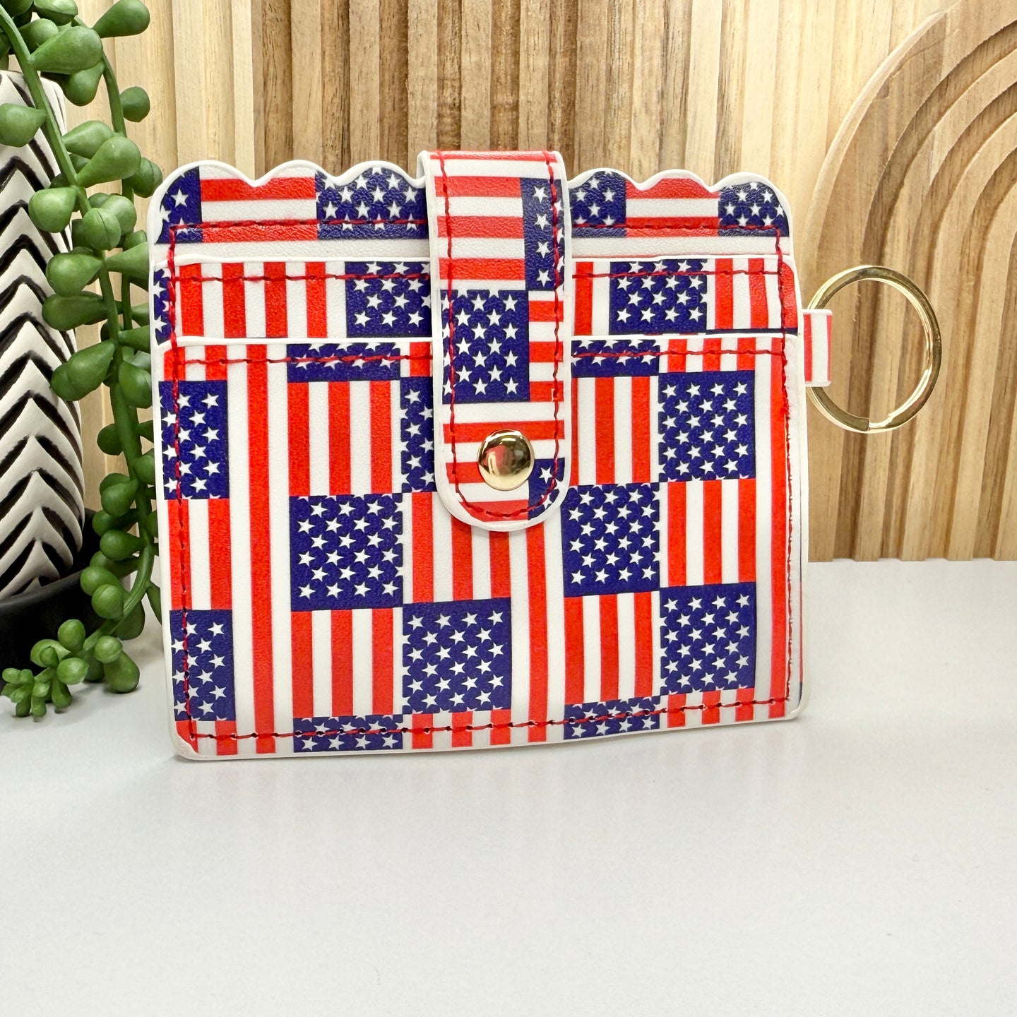American Flag Wallet